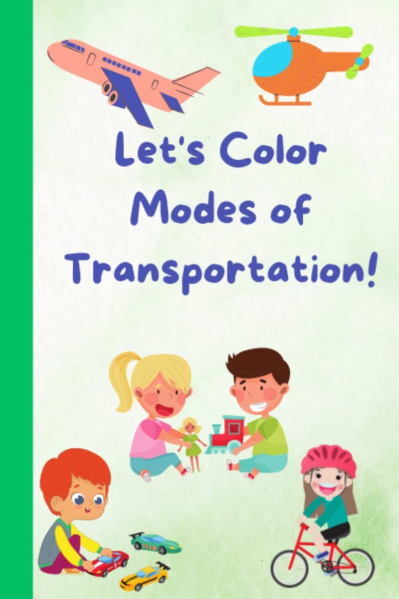 Let's Color Modes of Transportation! - ShopVlot