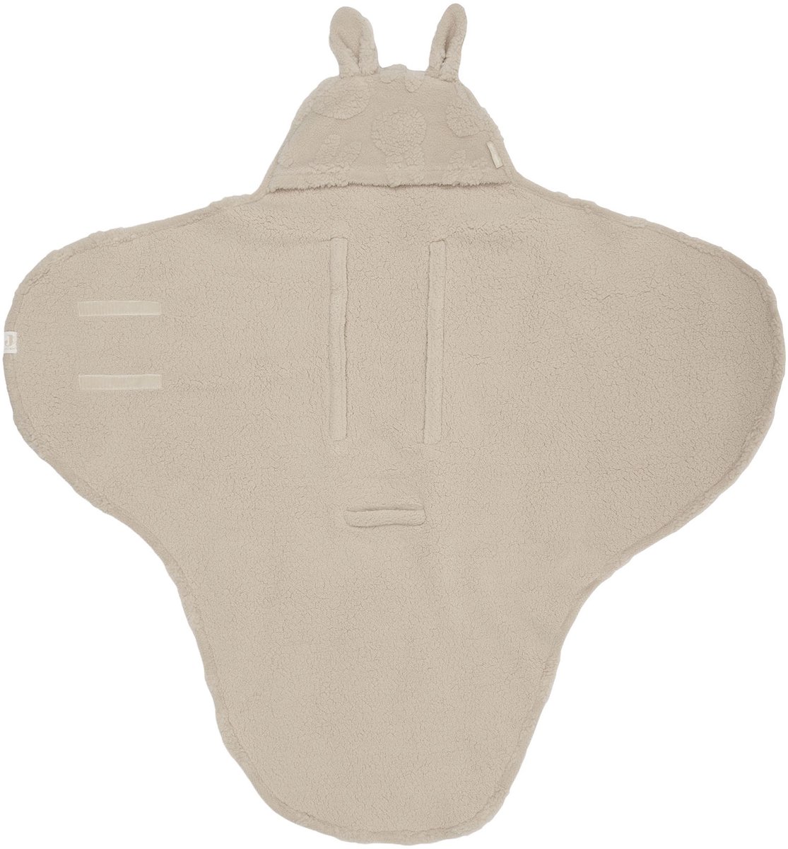 Jollein Wikkeldeken - Nijntje Jacquard Teddy - Sand