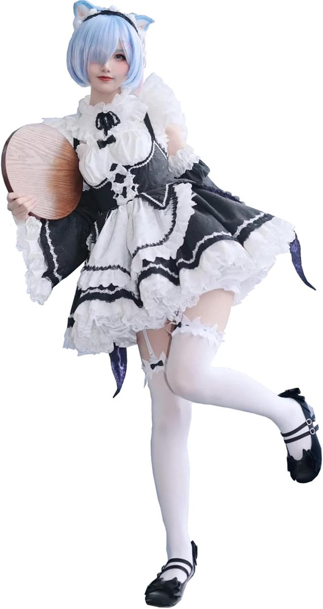 Rem Cosplay Maid Dress Maid Cosplay Maid Outfit Maid Outfit Maid Kostuum Cosplay Dames Anime Re:Life in a different World from Zero