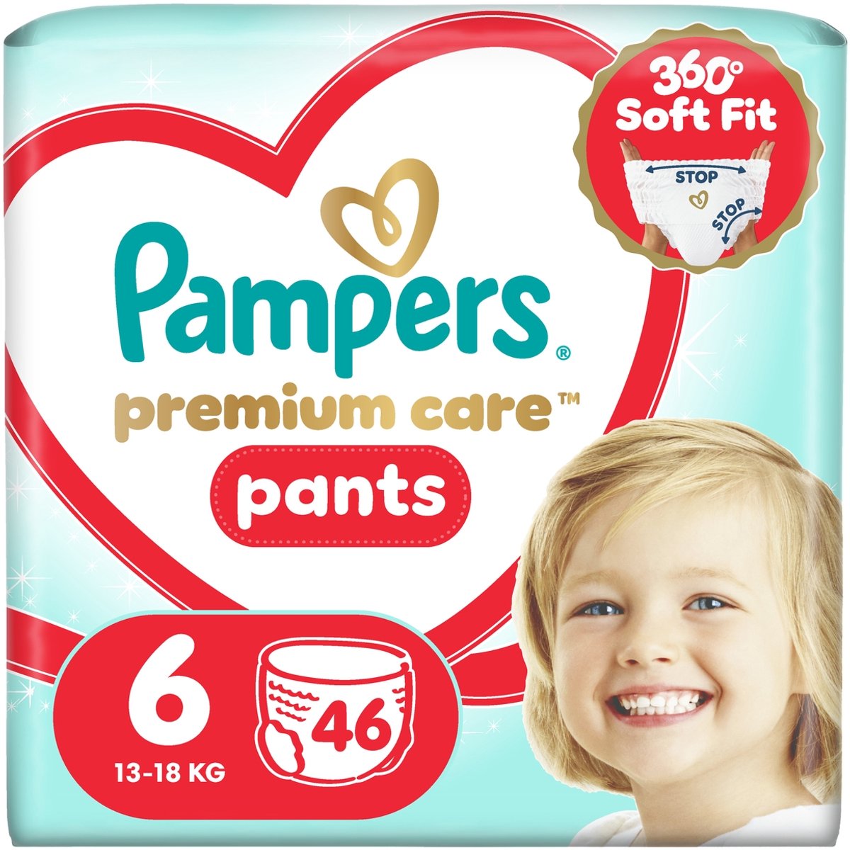 Pampers Premium Care luiers maat 6 | 46 stuks