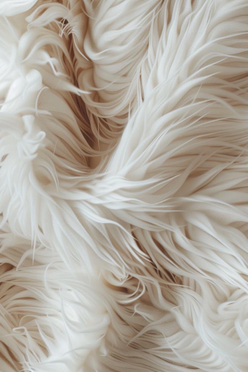 White Fur Notebook: Aesthetic 6×9 Lined Journal – Pure White Fur Texture Cover, 120 Pages for Writing, Notes & Daily - ShopVlot
