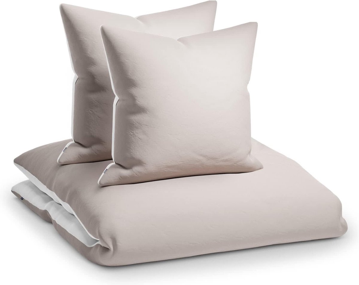 Dekbedovertrekset 240x220 cm - 3-delig Microvezel - Oeko-Tex
