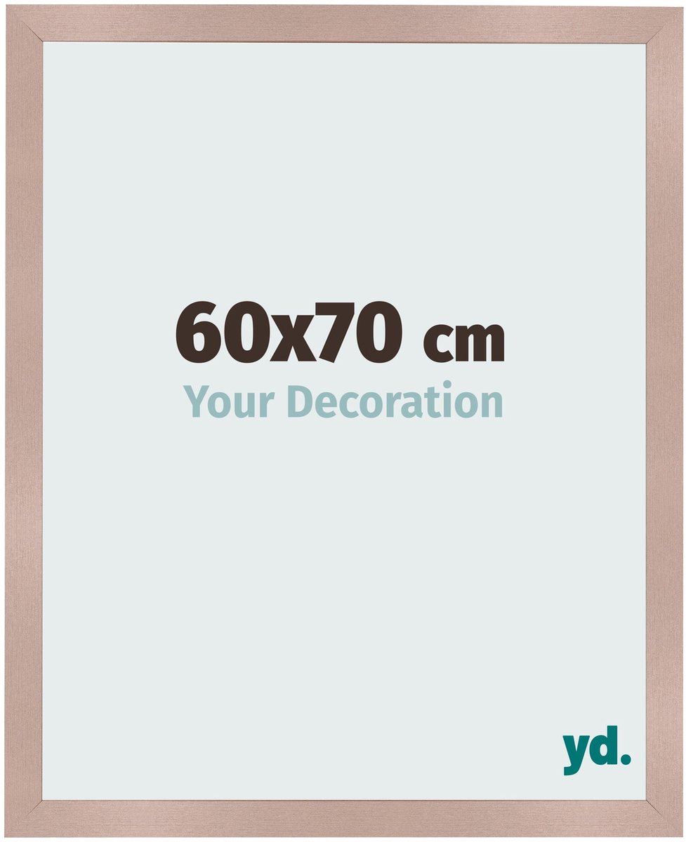 Your Decoration - Fotolijst 60x70 cm - MDF - Oudroze - Bologna