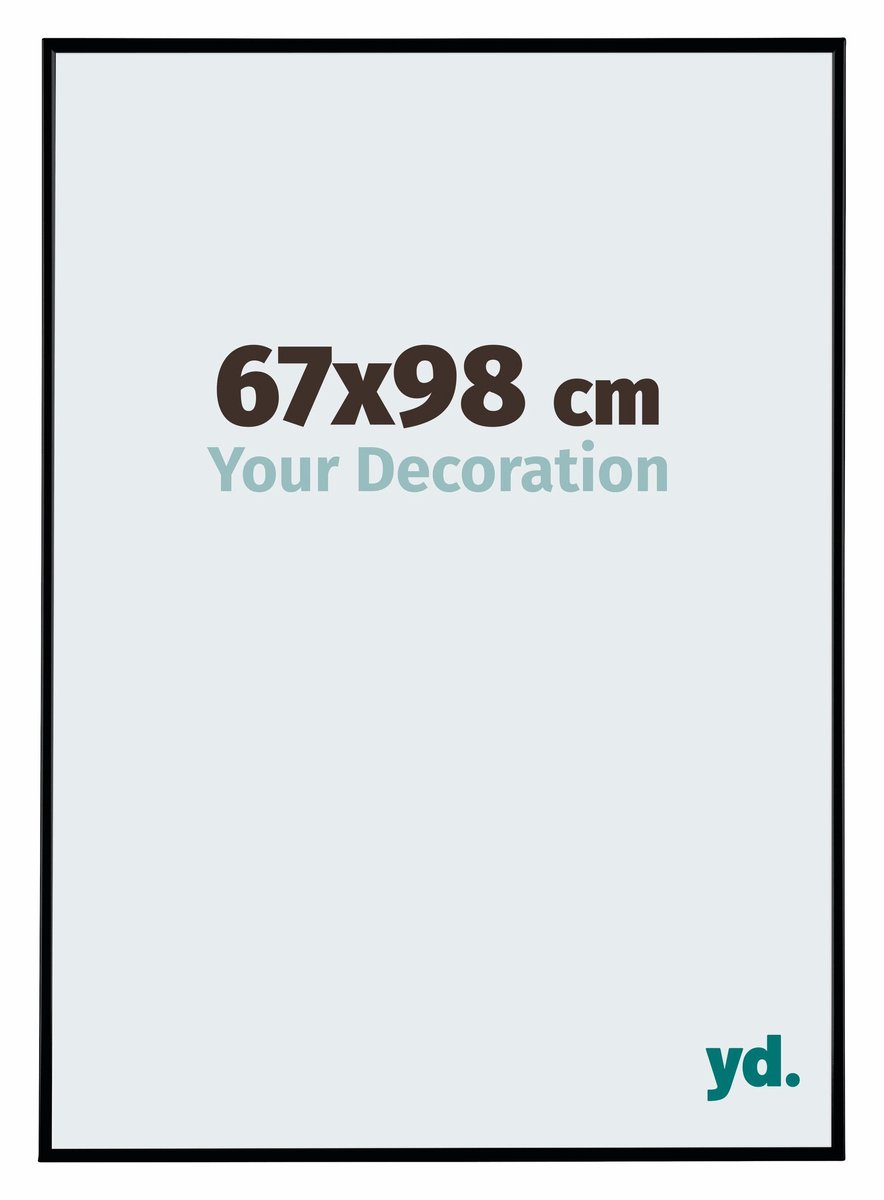 yd. Your Decoration - Fotolijst 67x98 cm - Kunststof - Zwart Mat - Evry