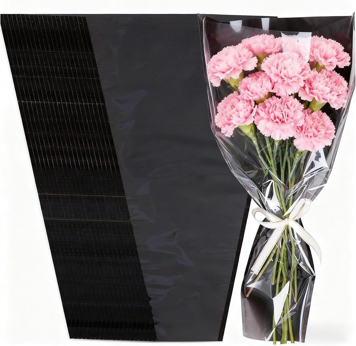 50 vellen waterdicht bruin kraftpapier voor bloemen, cadeaupapier voor bruiloften, verjaardagen en bloemistbenodigdheden