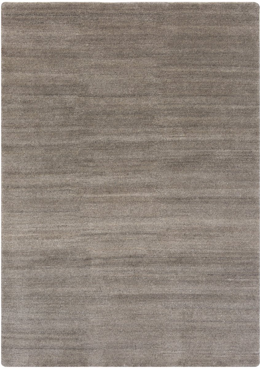 Lino Heritage Grijs Vloerkleed 170x240cm - Handgeknoopt Tapijt van 100% Handgesponnen Wol - 15mm dik - 4,5kg/m² - 57800 knopen/m² - Hoogwaardig Vloerkleed voor o.a. Woonkamer, Eetkamer, Slaapkamer en Hal