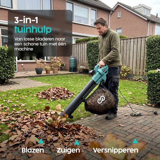 Infinity Goods Accu Bladblazer 20V - Blazer - 280 km/u Luchtsnelheid - Incl. Accu - Extra Krachtig van infinity-goods — afbeelding 5