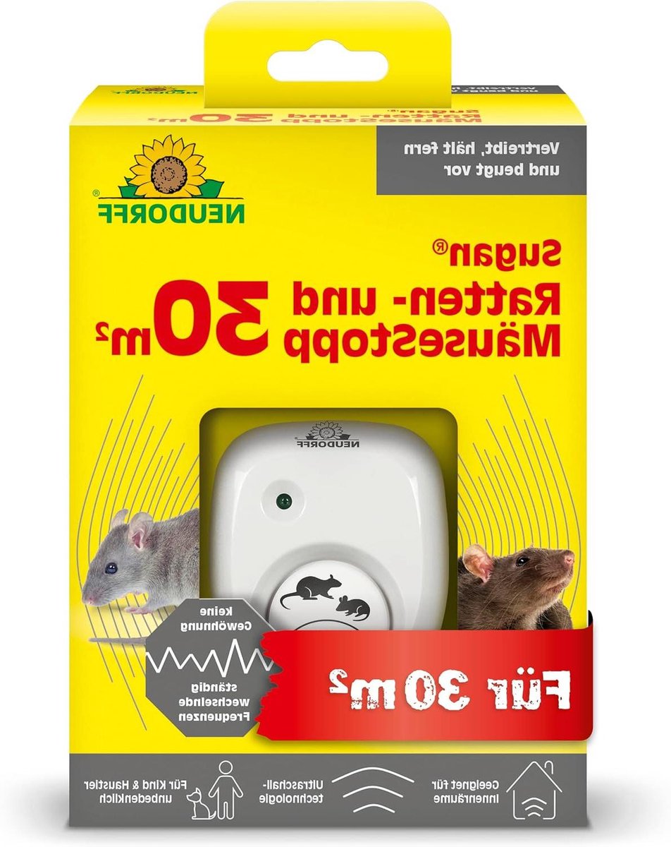 Ongedierteverjager Ultrasoon - Muis Rat Verjager - Woonruimte Schoon - Variabele Golven - 30 m² - Wit