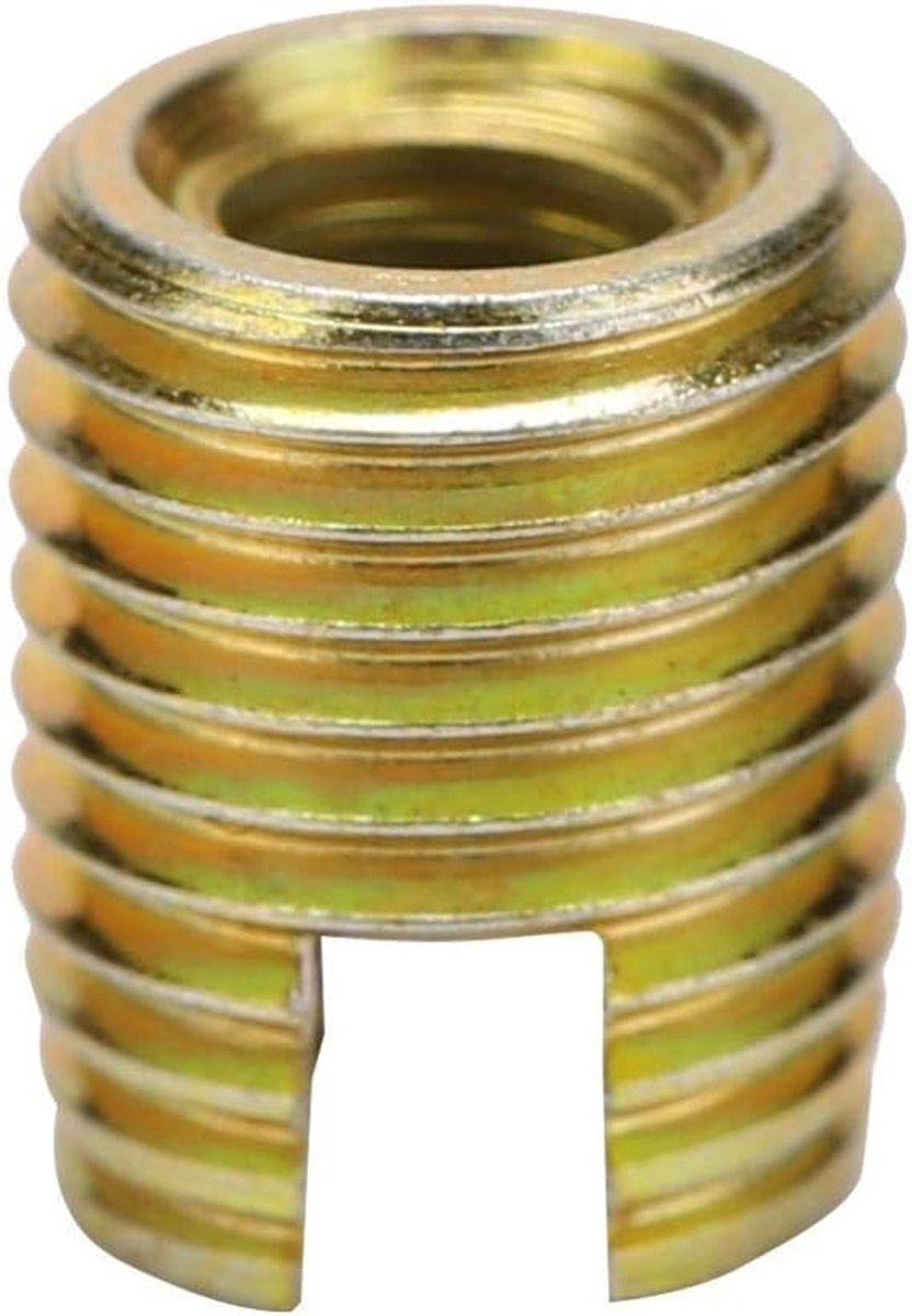 20 stuks 302 koolstofstaal zelfsnijdende schroefdraadschroeven reparatie (binnen M8 x 1,25 buiten M12 x 1,5)