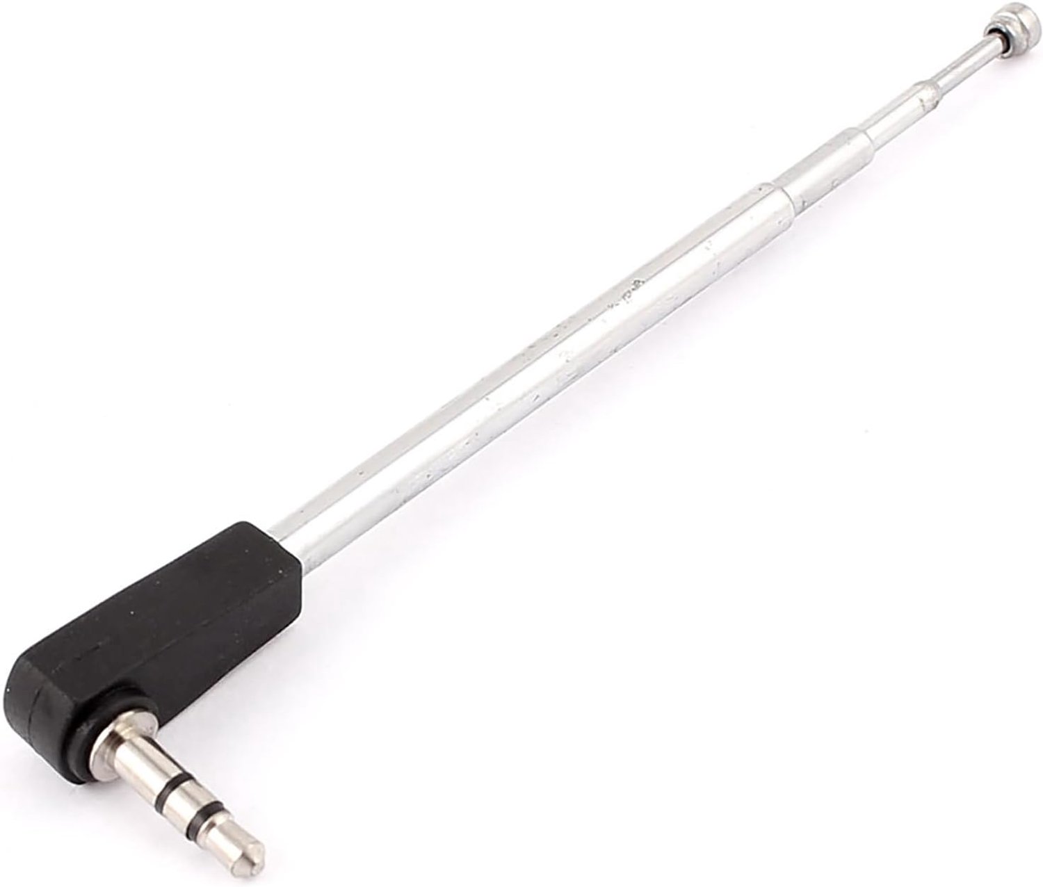 Telescopische antenne 25 cm - 4 secties - zilver - ideale vervanging voor radio en TV - ServiceTopper