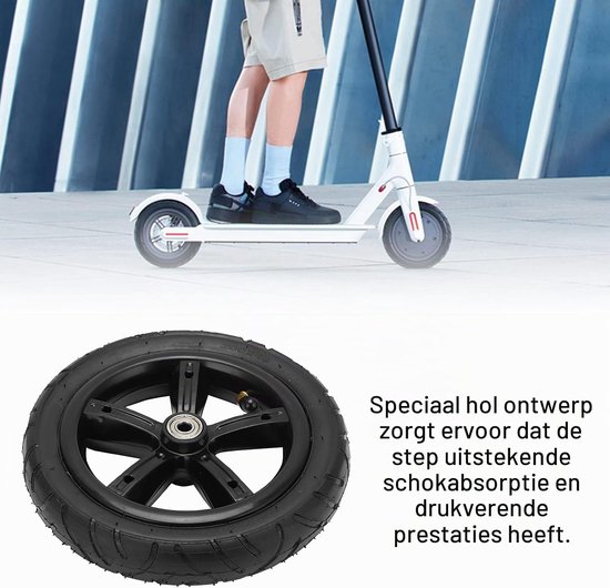 Elektrische Scooterband 8 Inch 200x45 - Pneumatisch Wiel met Binnenband - Duurzaam en Slijtvast - m-winkel — afbeelding 3
