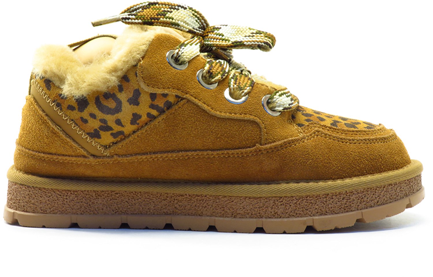 Shoecolate cognac suede veter 8.25.55.400.04 COGNAC