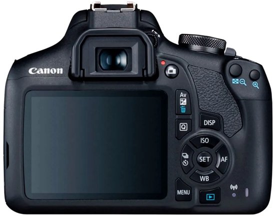 Canon EOS 2000D - Spiegelreflexcamera - +18-55mm F/3.5-5.6 DC III-lens — cadeau in Elektronica - foto 2