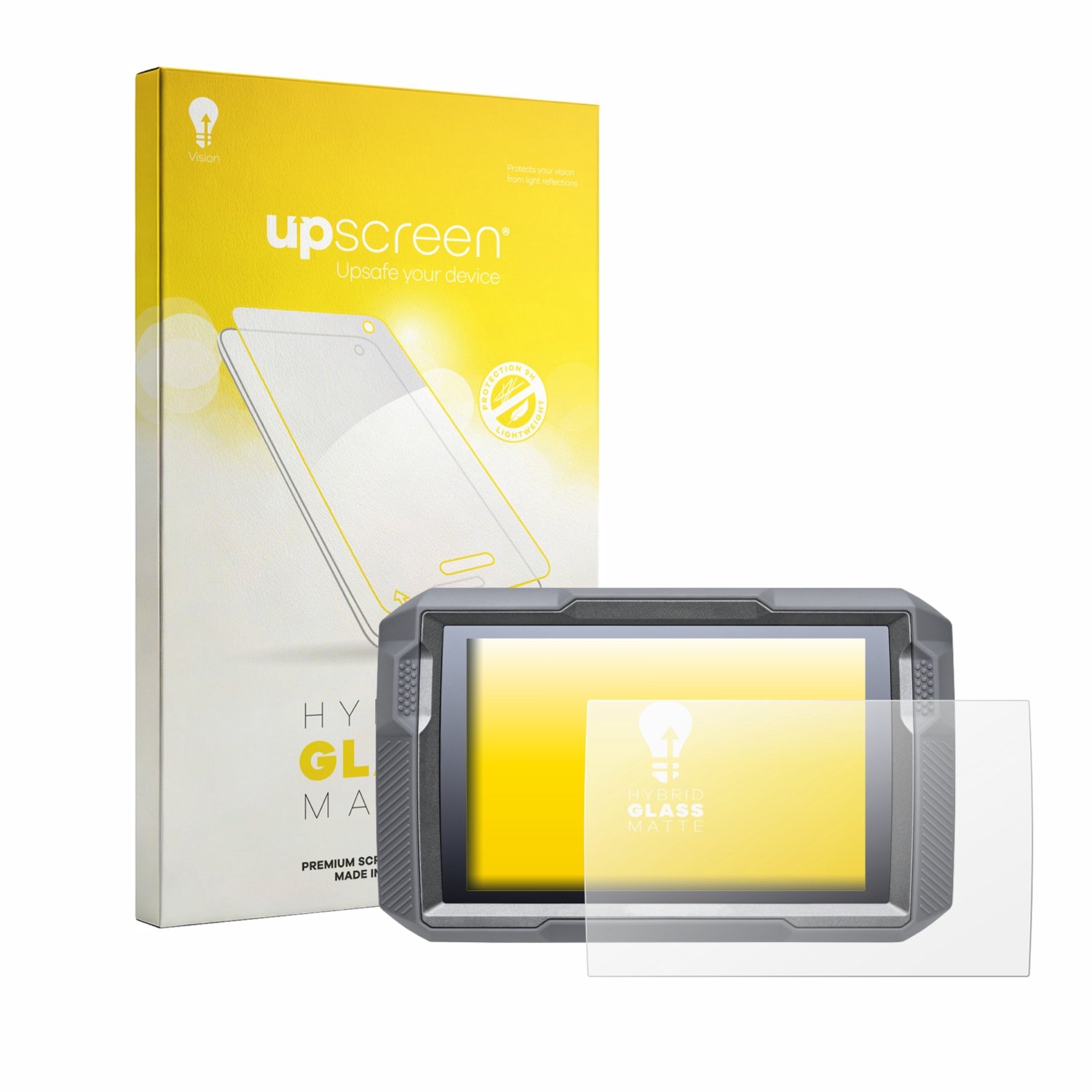 upscreen - Screenprotector voor Topdon UltraDiag Moto - Folie Beschermfolie Beschermglas matte