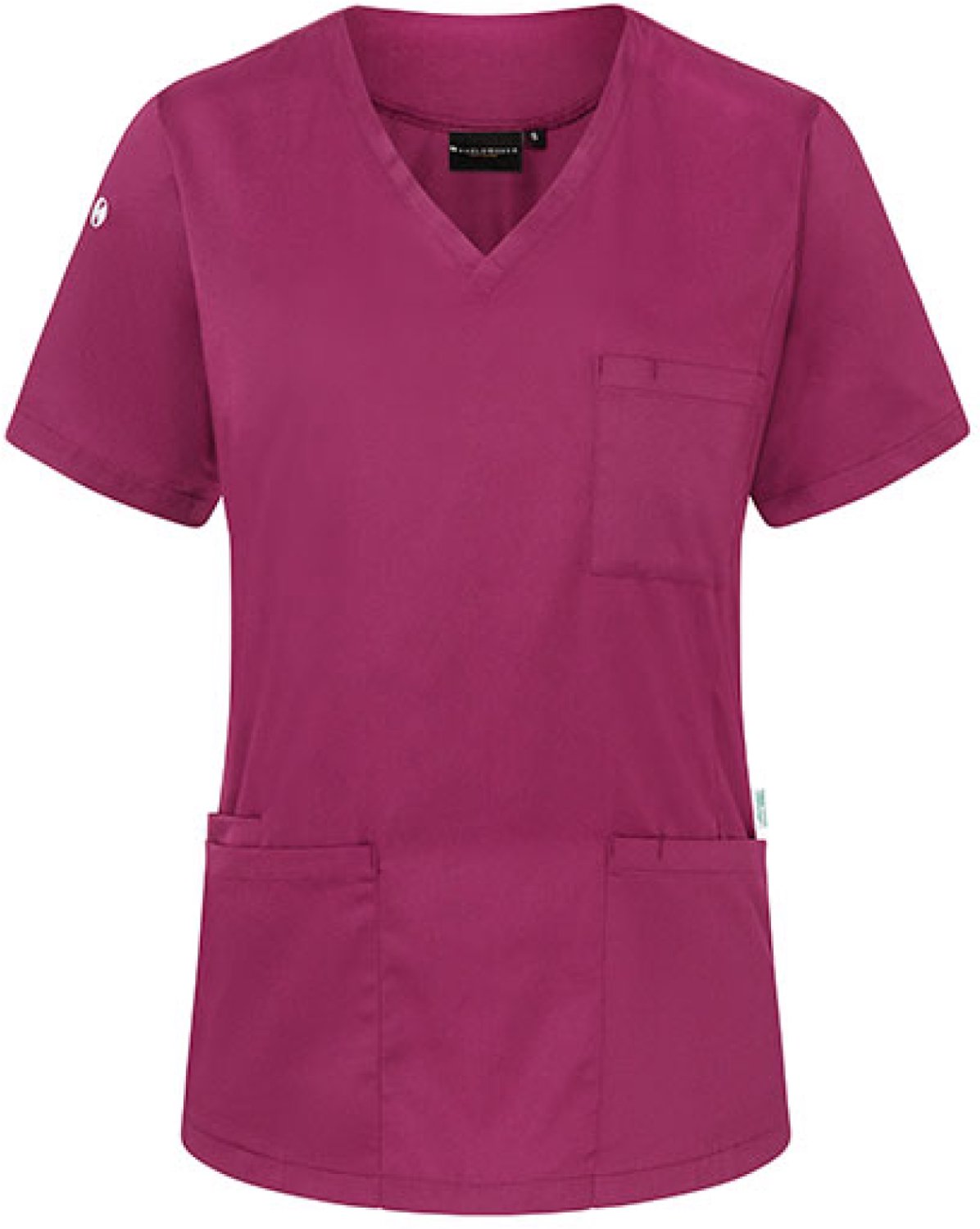 Karlowsky Ladies Kasack Essential KY138 Fuchsia (ca. Pantone 689c)