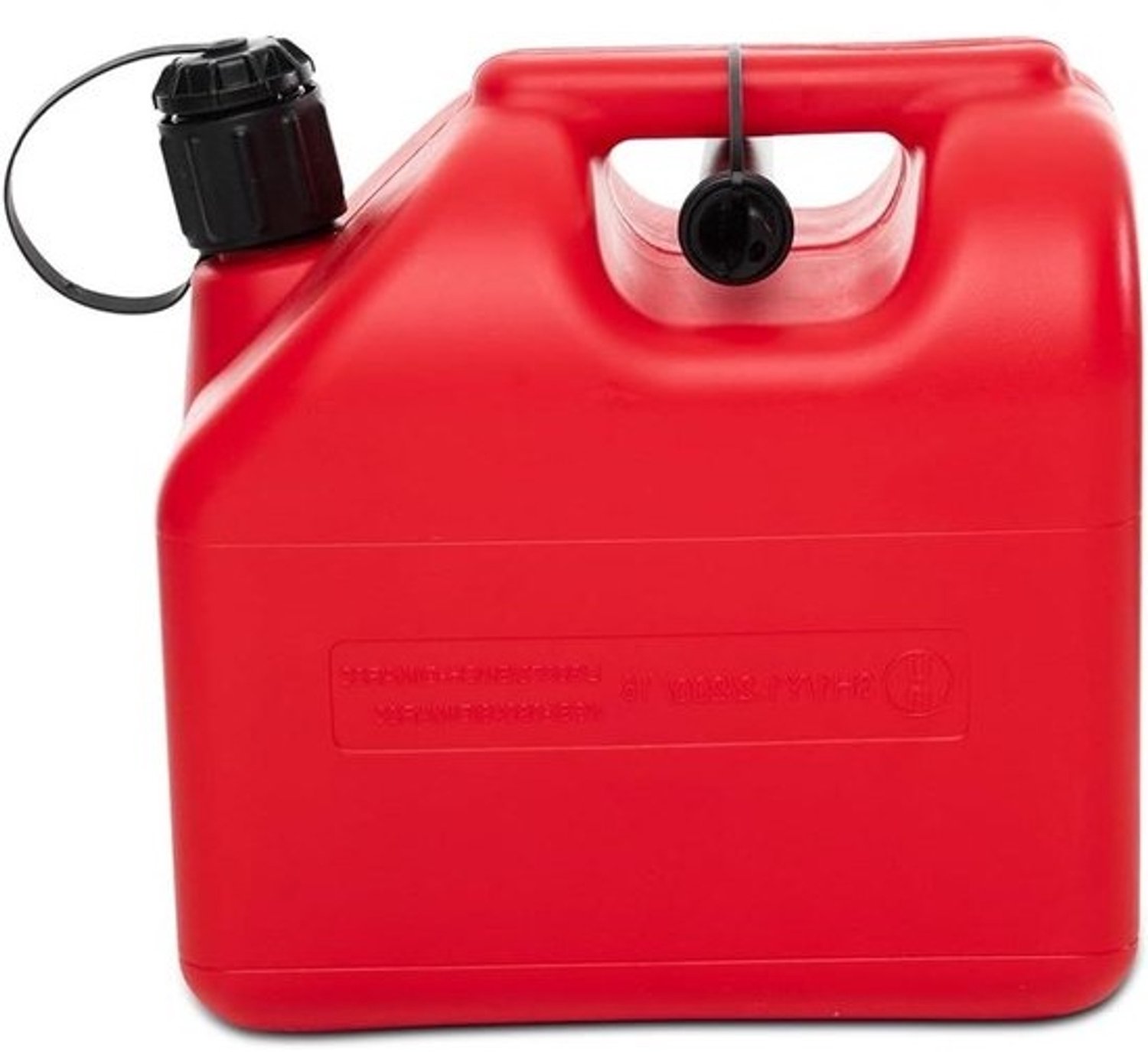 Benzinejerrycan 20 liter - Brandstoftank met flexibele trechter - Voor brandstoftransport - Geschikt voor brandstoffen - 20 liter - Rood