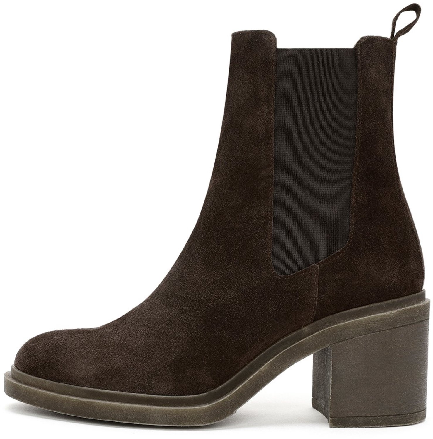 DERIMOD Chelsea Boots Suede Leather Chelsea Boots