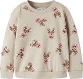 NAME IT MINI - NMFVERTRUD LS NREG SWEAT BRU Meisjes Trui