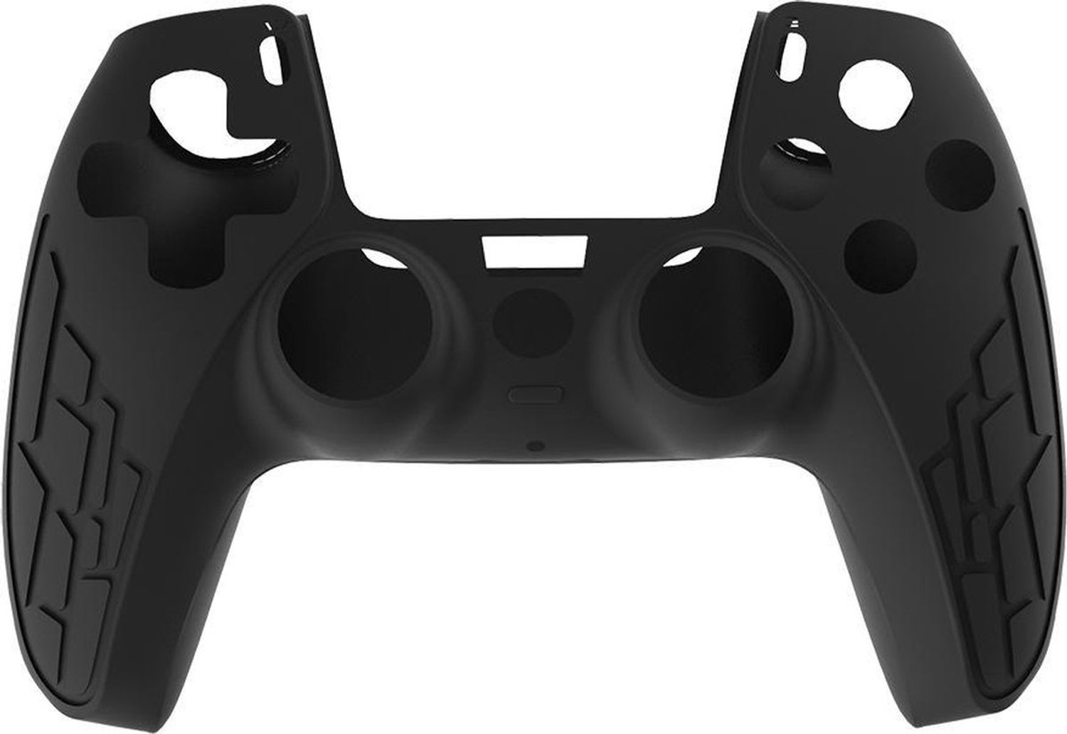 Okado PS5 Controller Skin - Siliconen Beschermhoes - Zwart