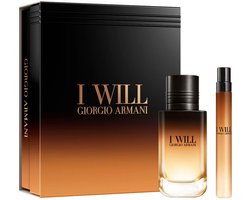 Armani I Will 60ml Edp + 10ml Edp Spray Geschenkset