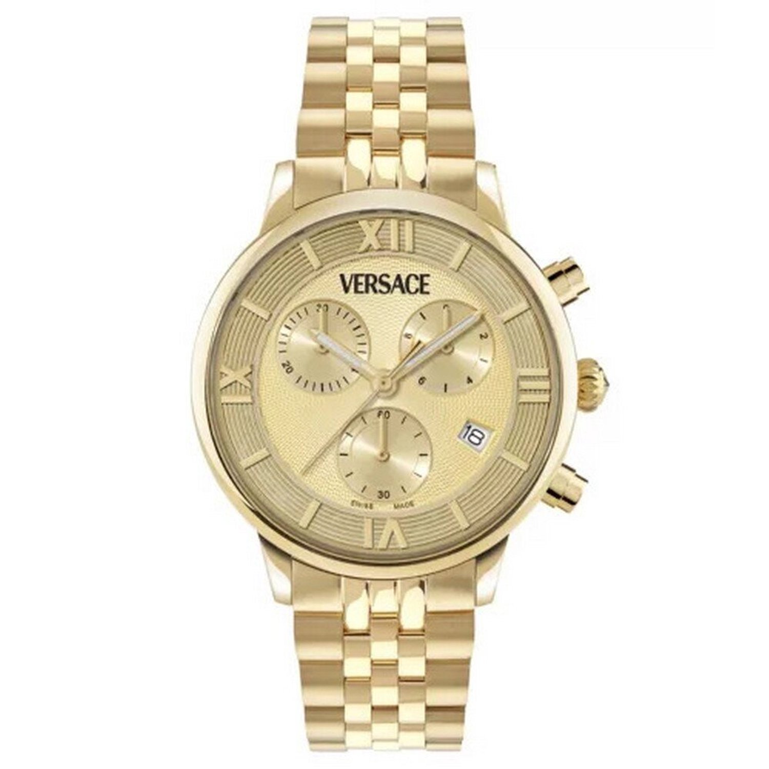 Versace - VEKFA0625 - Polshorloge - Dames - Kwarts - Classic Round