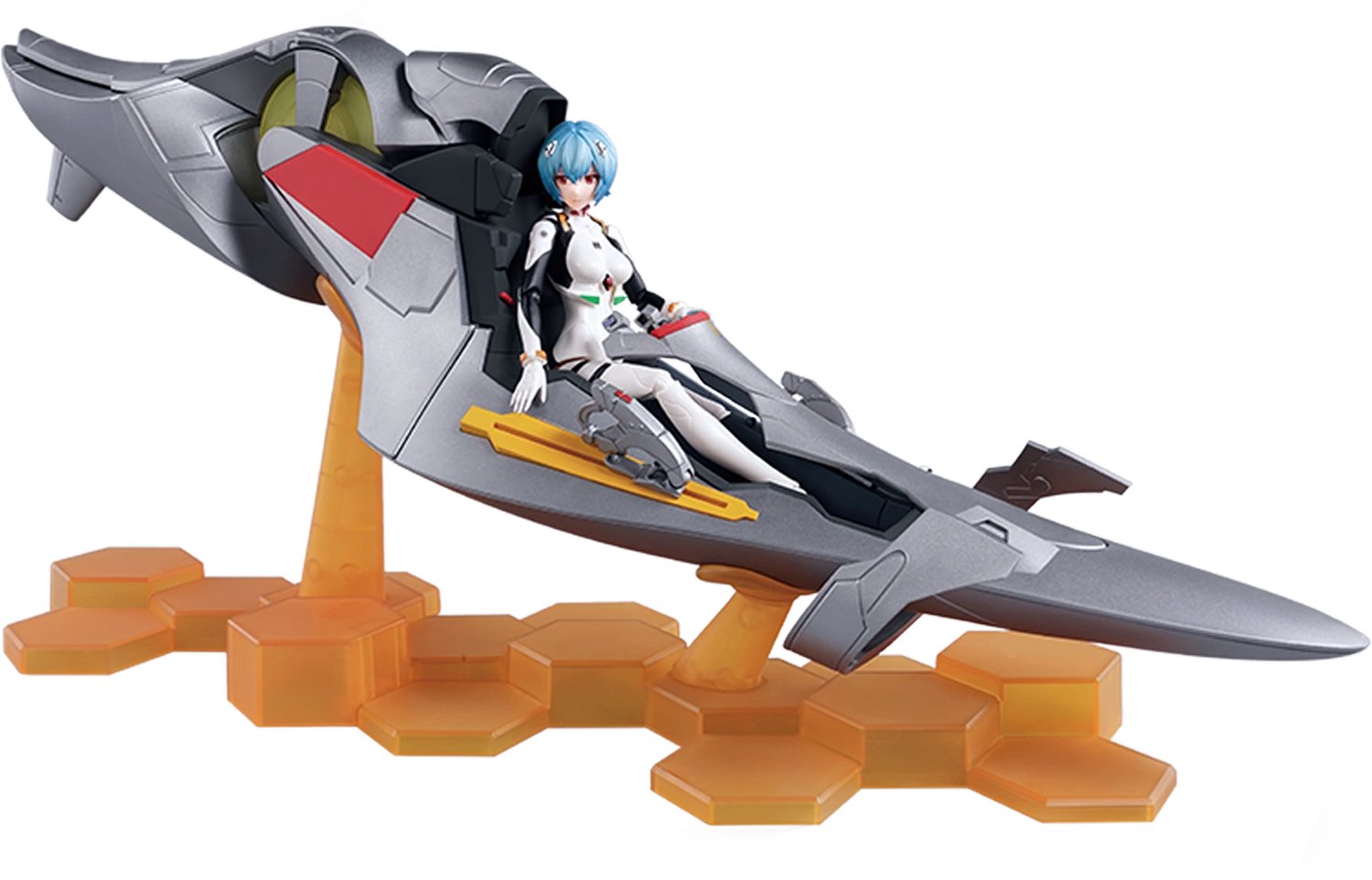 Blokees Evangelion Rei Ayanami met Entry Plug Fantastics EX-01 - 40-delige Actiefiguur Model Kit - 18,5 cm