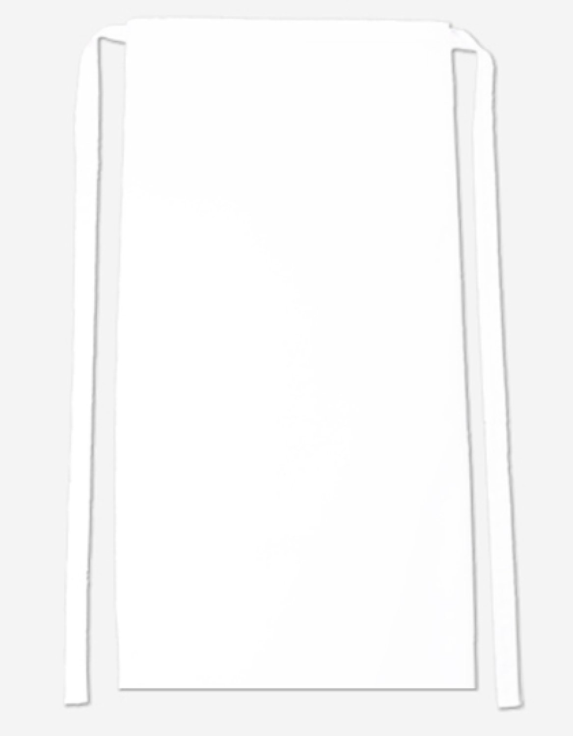 CG Workwear Bistro Apron Roma 80 CGW122 - White - 80 x 100 cm