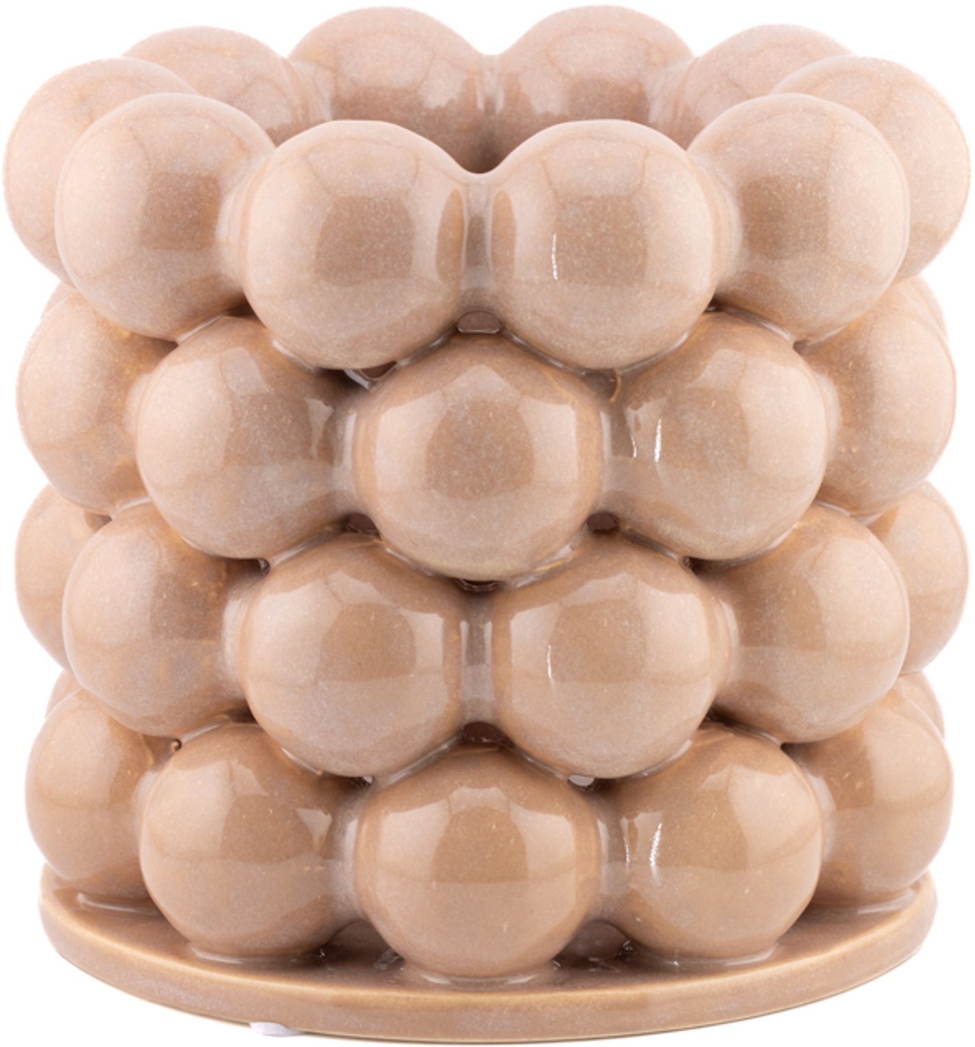 Kaarsenstandaard Orbis L beige