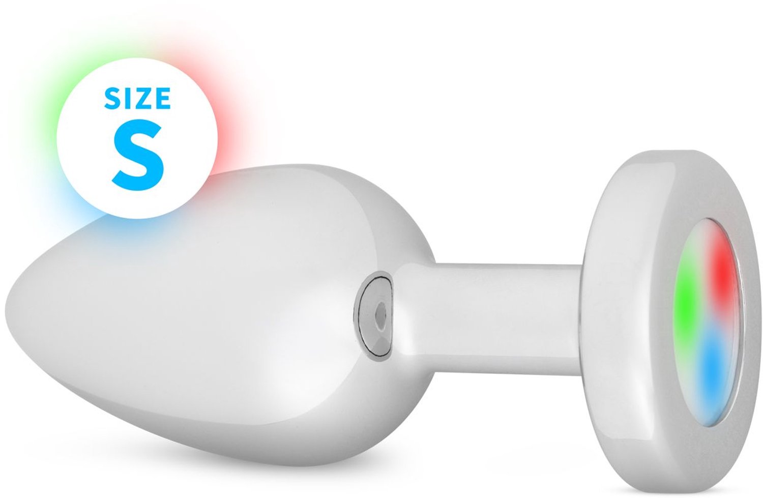 Easytoys Anal Collection - Buttplug LED Small - Zilver