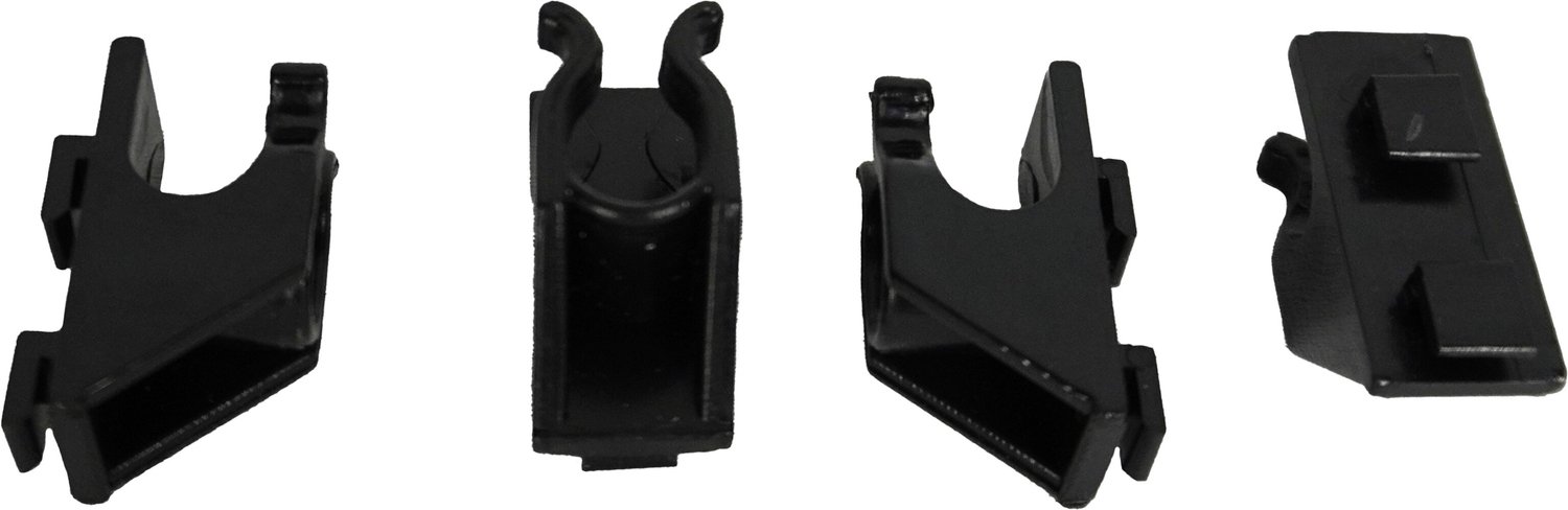 Set 4 Clips Zwart tbv 7487.0170-0175-0180, combisteel 7487.0184