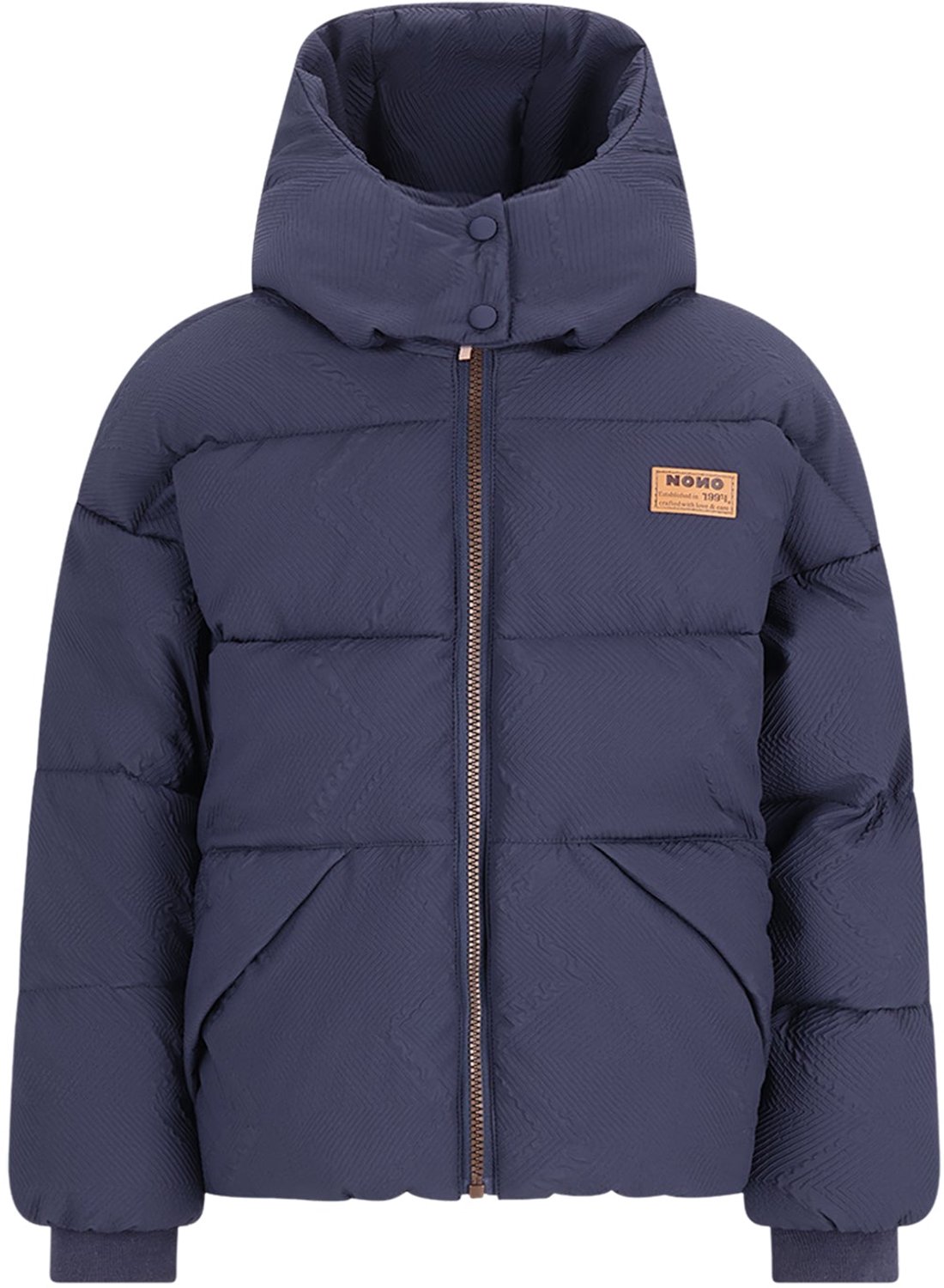 NONO - Beau Oversized Girls Winterjacket - Navy Blazer - Maat 122-128
