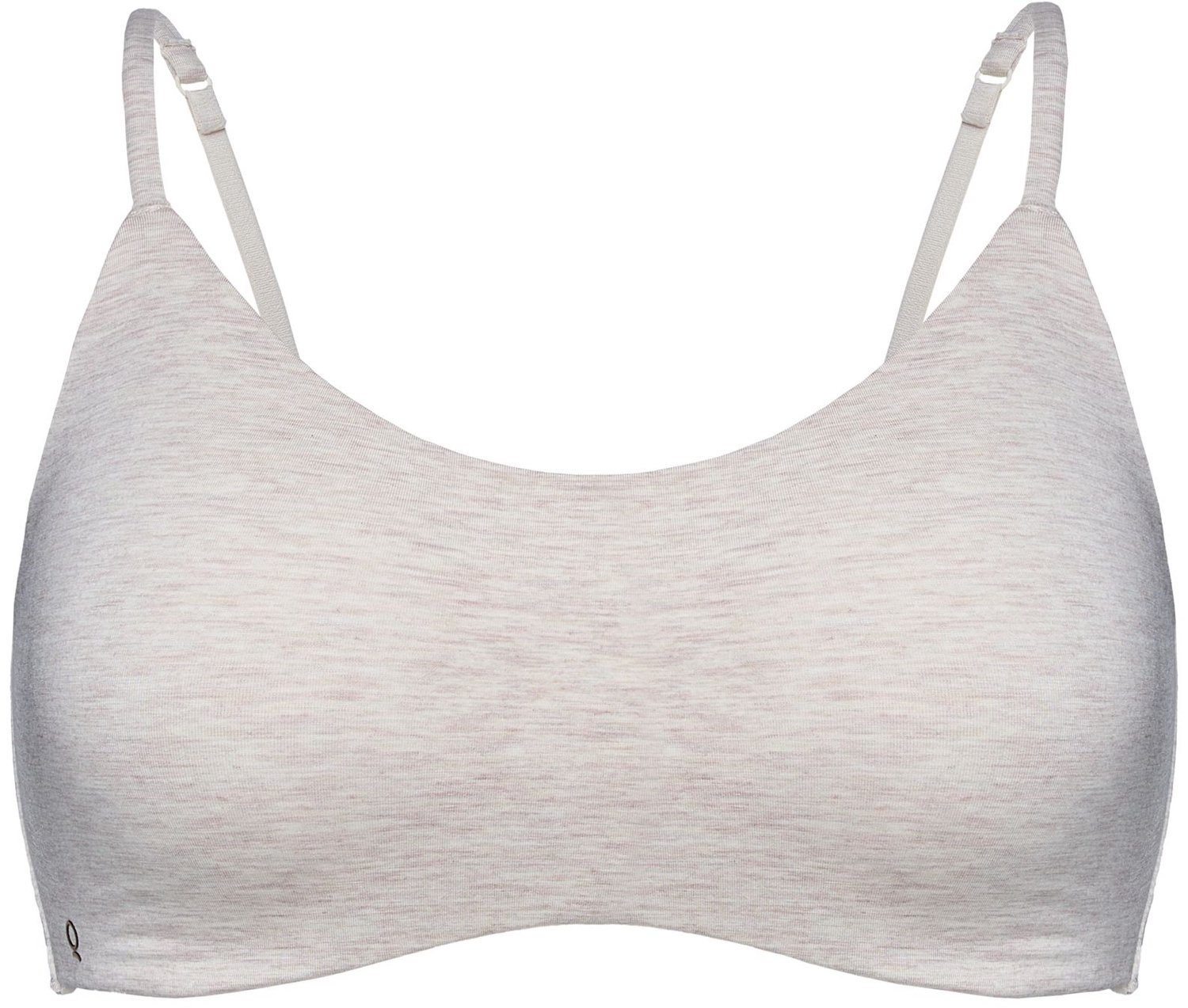 ESOTIQ Comfie - Beha-top - Naadloos - Zonder beugel - Beige gemêleerd