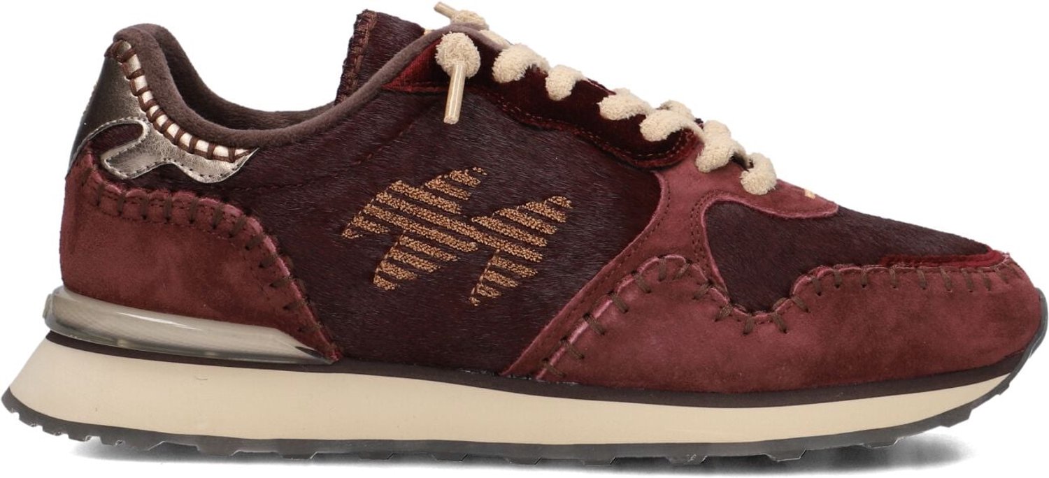 MRP Indian Sneakers - Leer - Dames - Bordeaux - Maat 43