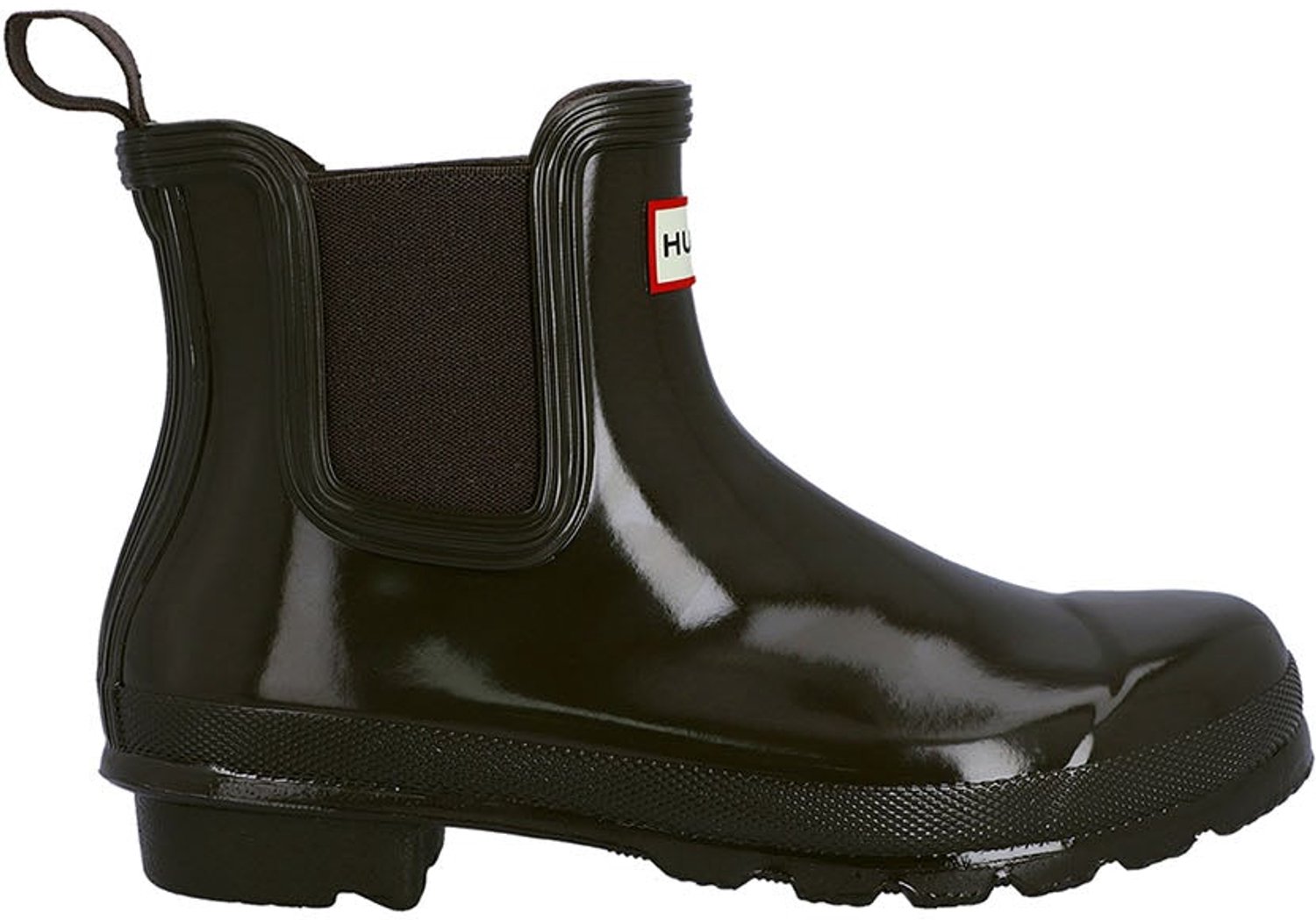 Original Gloss Dames Chelsea boots Rubber Bruin Waterdicht