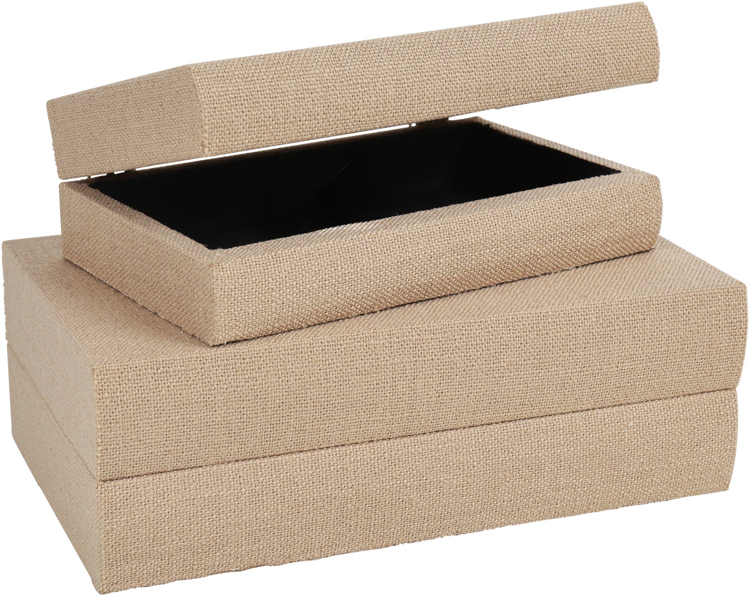 Cilgro opbergbox speelgoed Mia set van 2 - lichtbruin - stevige opbergdozen.