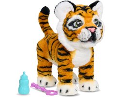 FurReal Gabby de Groeiende & Grommende Tijger - Interactieve pluchen knuffel die écht groeit en gromt