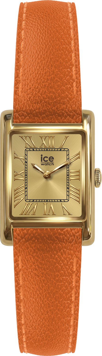Ice Watch ICE mimi 026114 Horloge - Leer - Oranje - Ø 17.5 mm