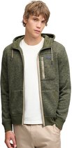 Superdry - Storm Fleece Hoodie met rits Relaxed pasvorm - Heren - Hoodies