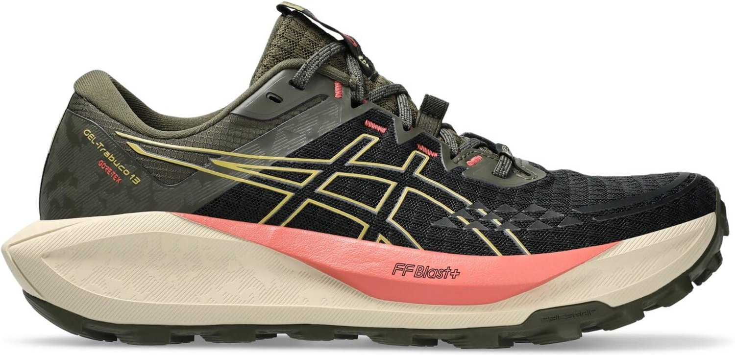 Asics Gel-Trabuco 13 GTX Trail hardloopschoenen /LEMONGRASS 42 Zwart