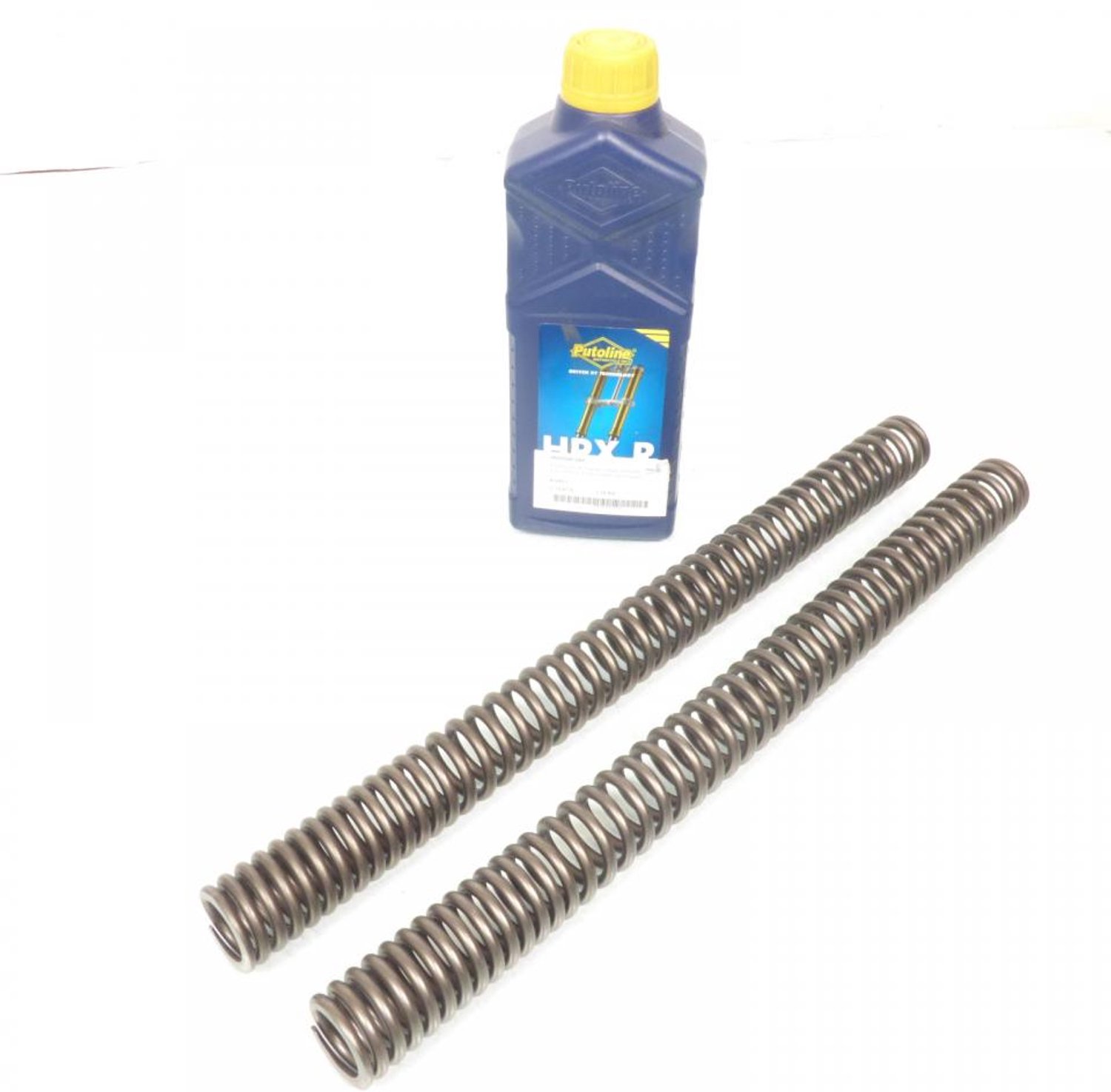 Kit Ressort de fourche HAGON + Huile PUTOLINE pour moto Suzuki 1000 DL V-strom 2002 à 2003 Neuf