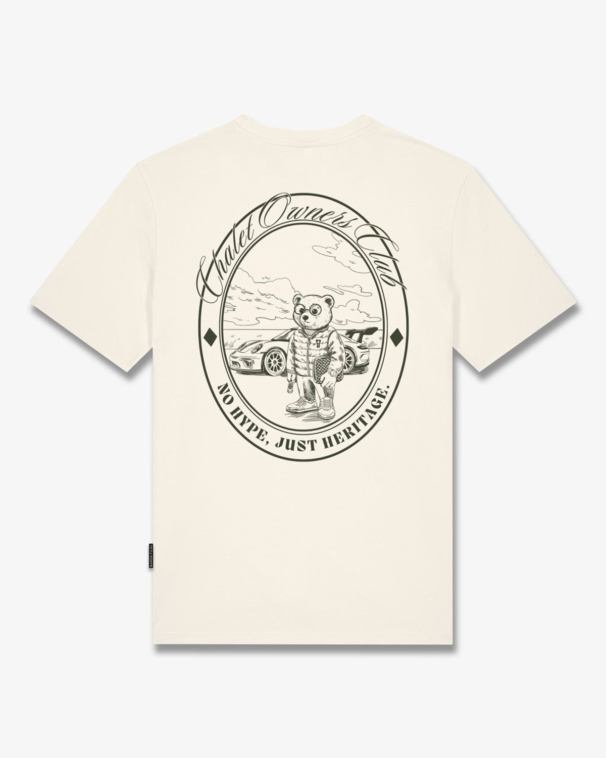 Baron Filou T-shirt Filou 187 The Urban Investor Gebroken Wit