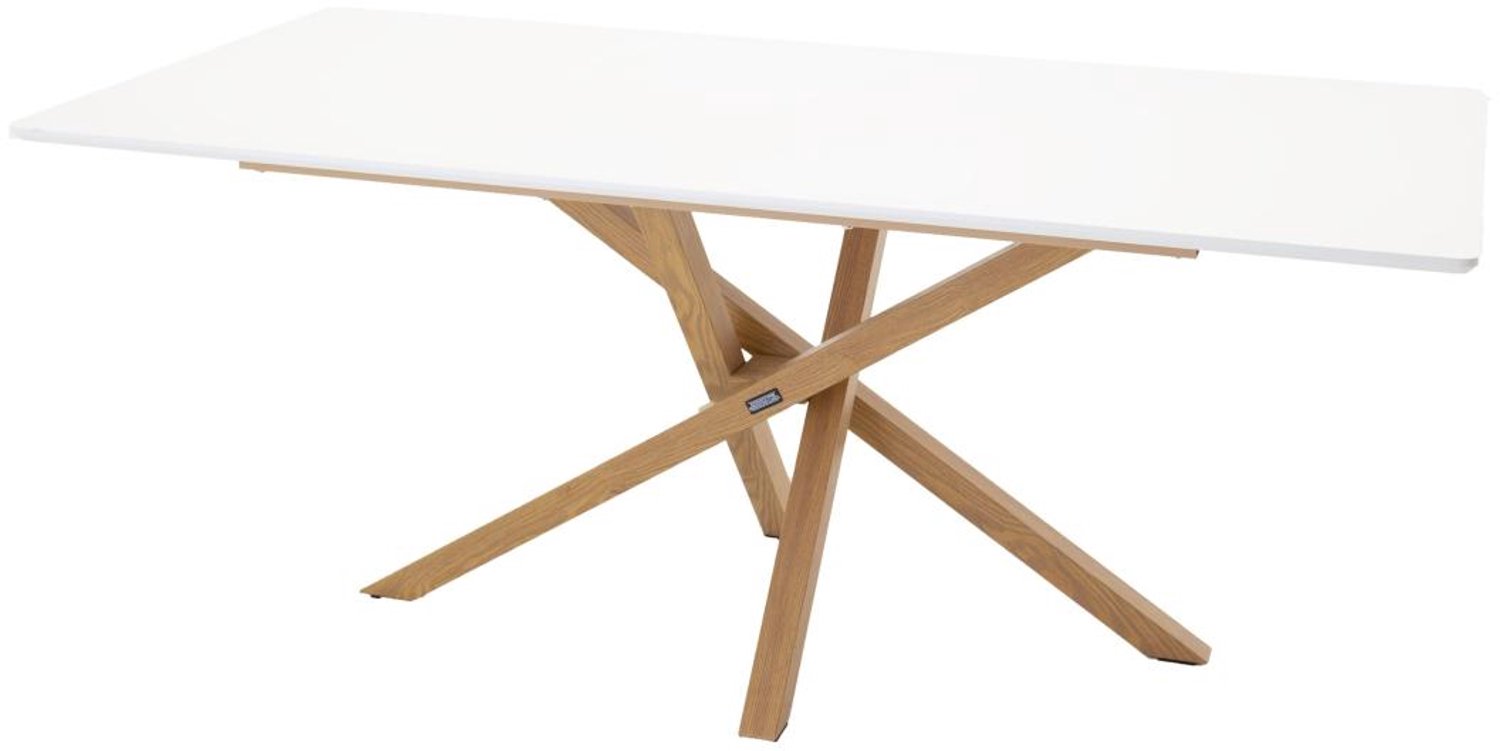 Svea Zilo rechthoekige eettafel - 180 x 90 cm - wit