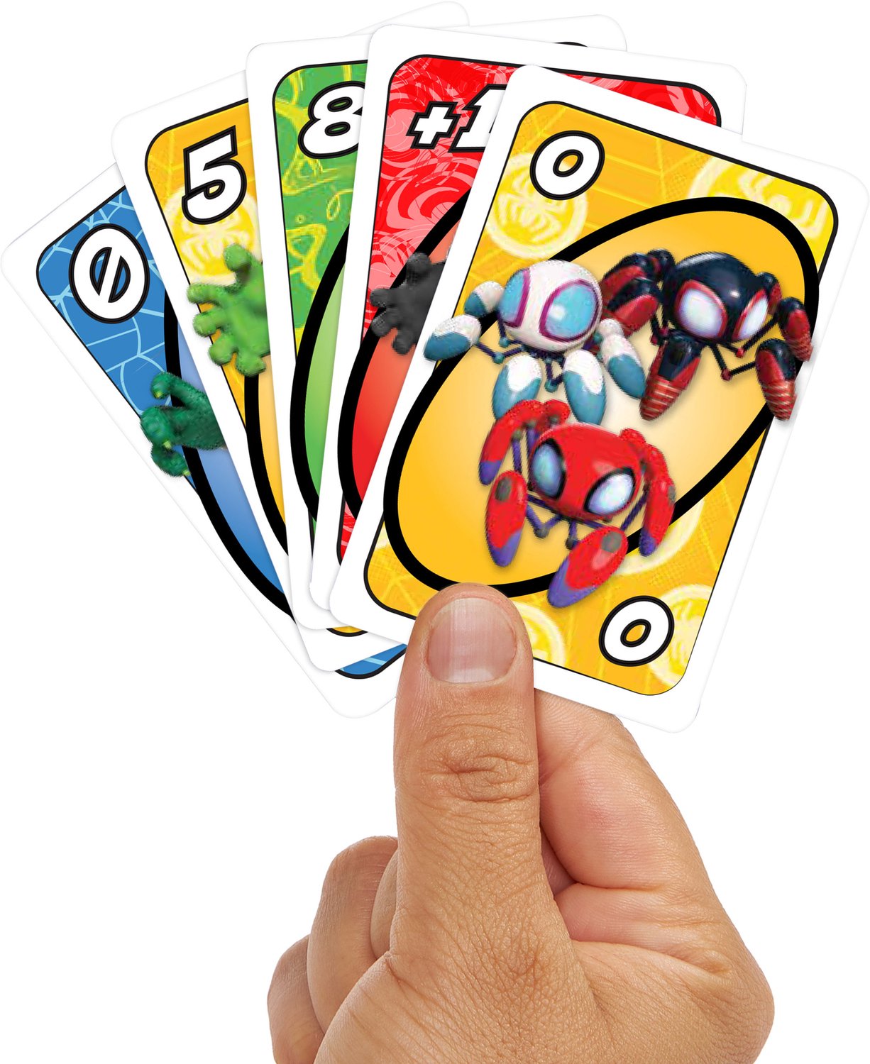 Mattel UNO Junior kaartspel Spidey & Friends voor kinderen. — afbeelding 4