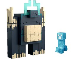 Minecraft Spicewood Figuur - Met Licht en Geluid - Aanval-actie