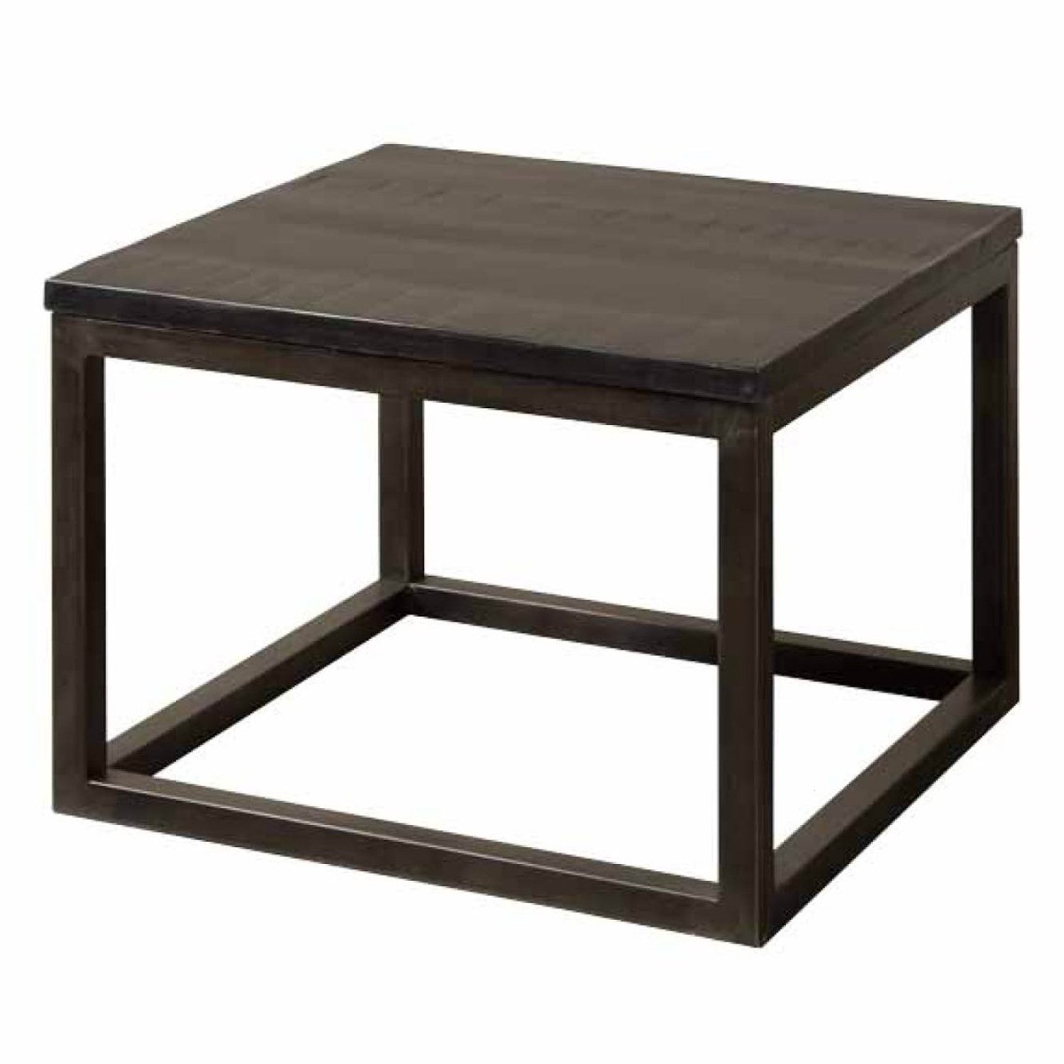 Tower Living Paterno bijzettafel vierkant - 60 cm - zwart