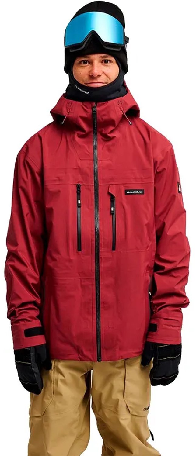 Quiksilver Highline Pro 3l Gore-tex® Jas Man Rood