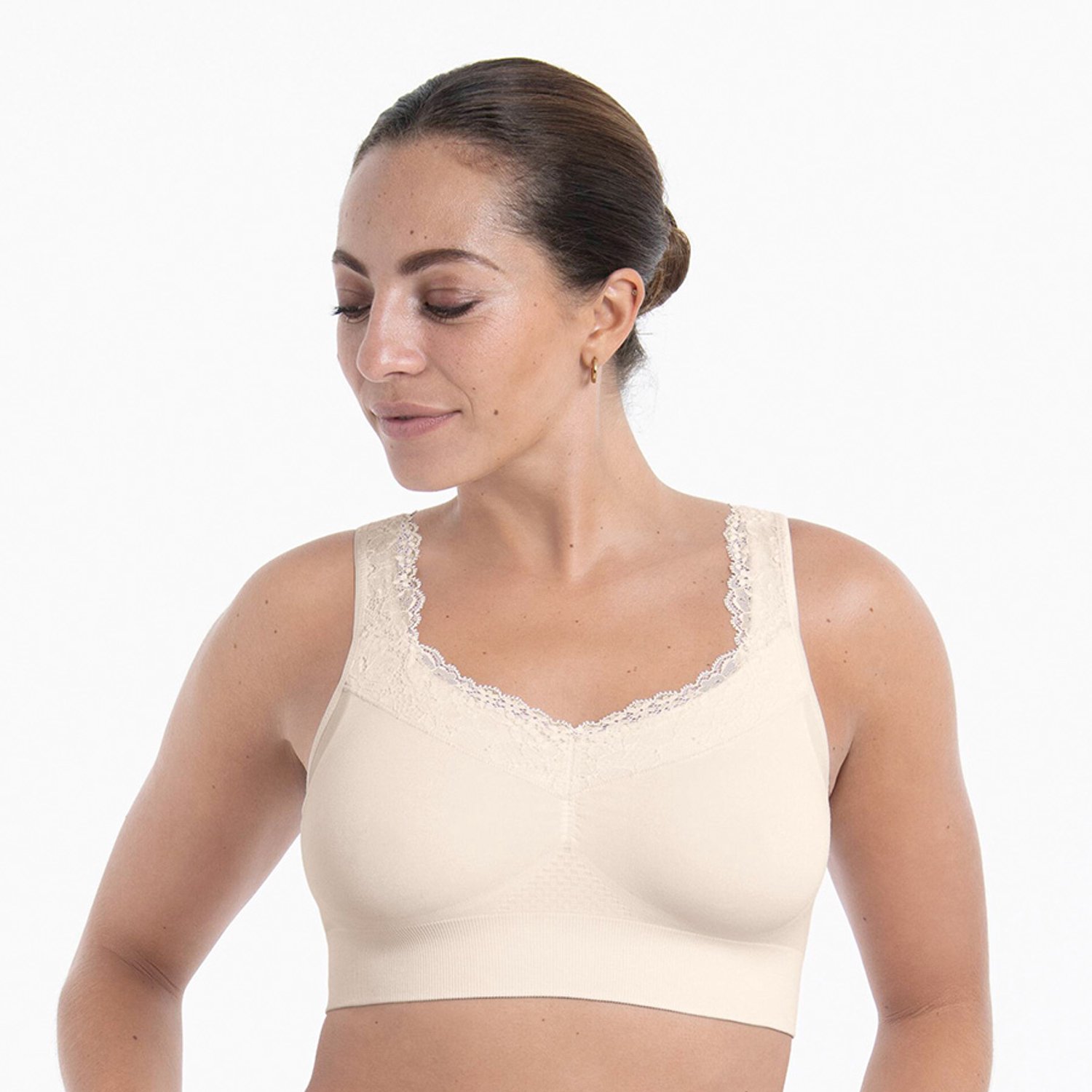 Anita Lotta Lace Prothese BH Crystal - Wit