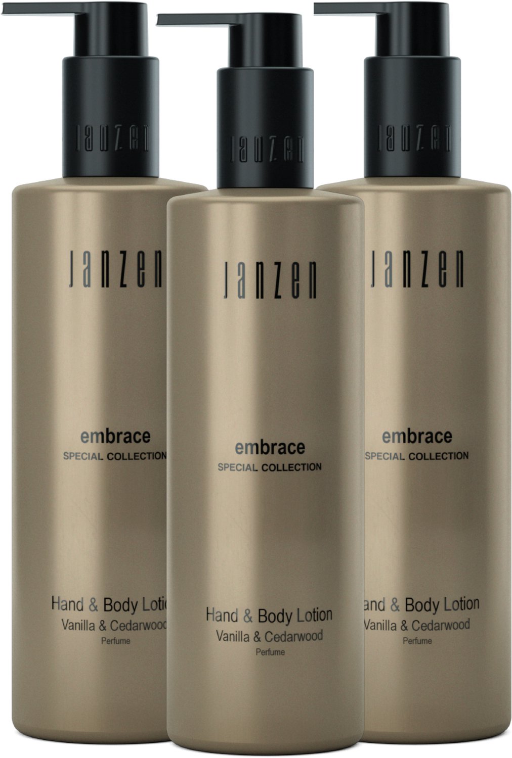 JANZEN Hand & Body Lotion Embrace 3-pack