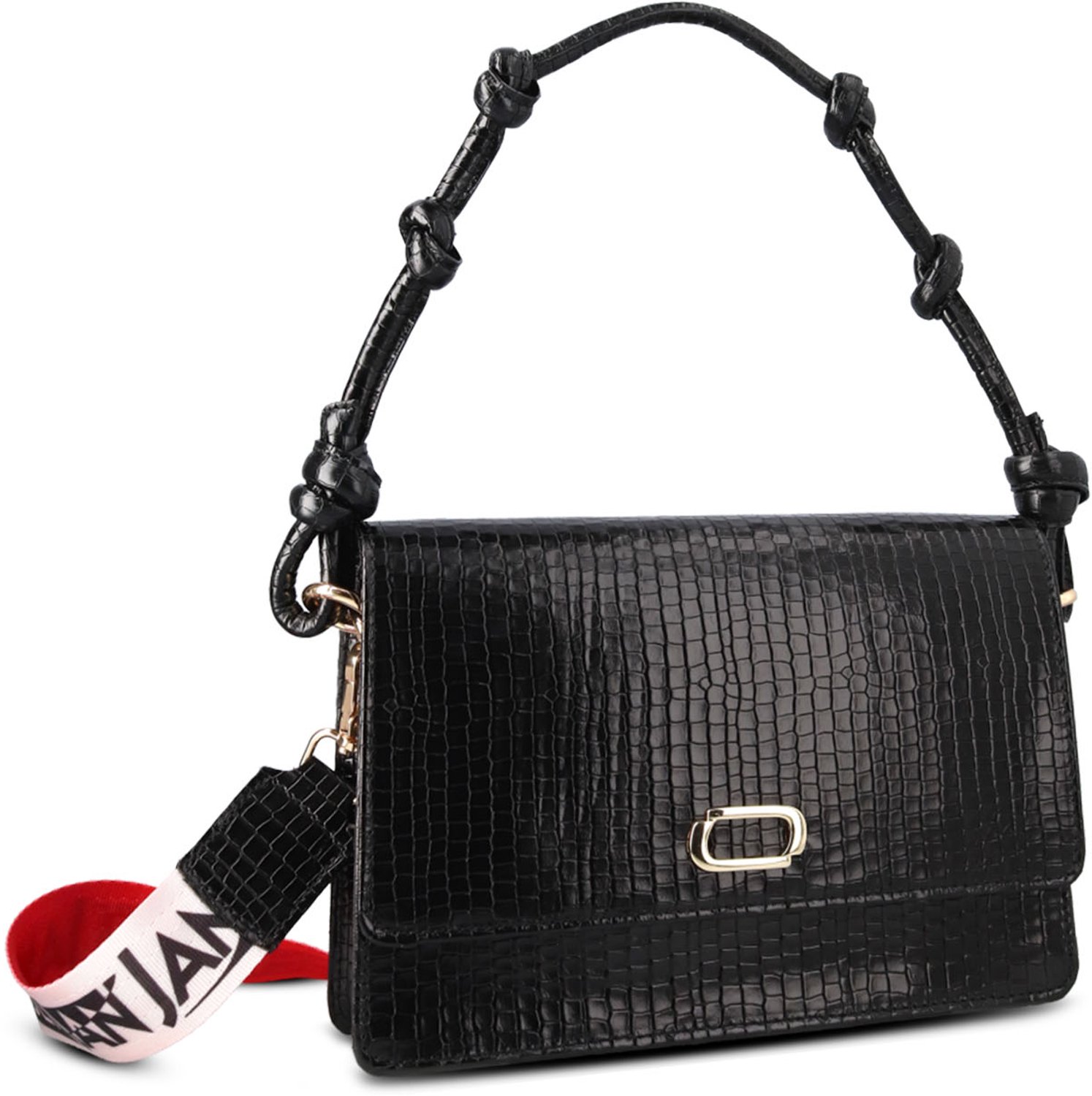 Jan Jansen - Climbing Hand Bag - Dames - Tassen - Zwart