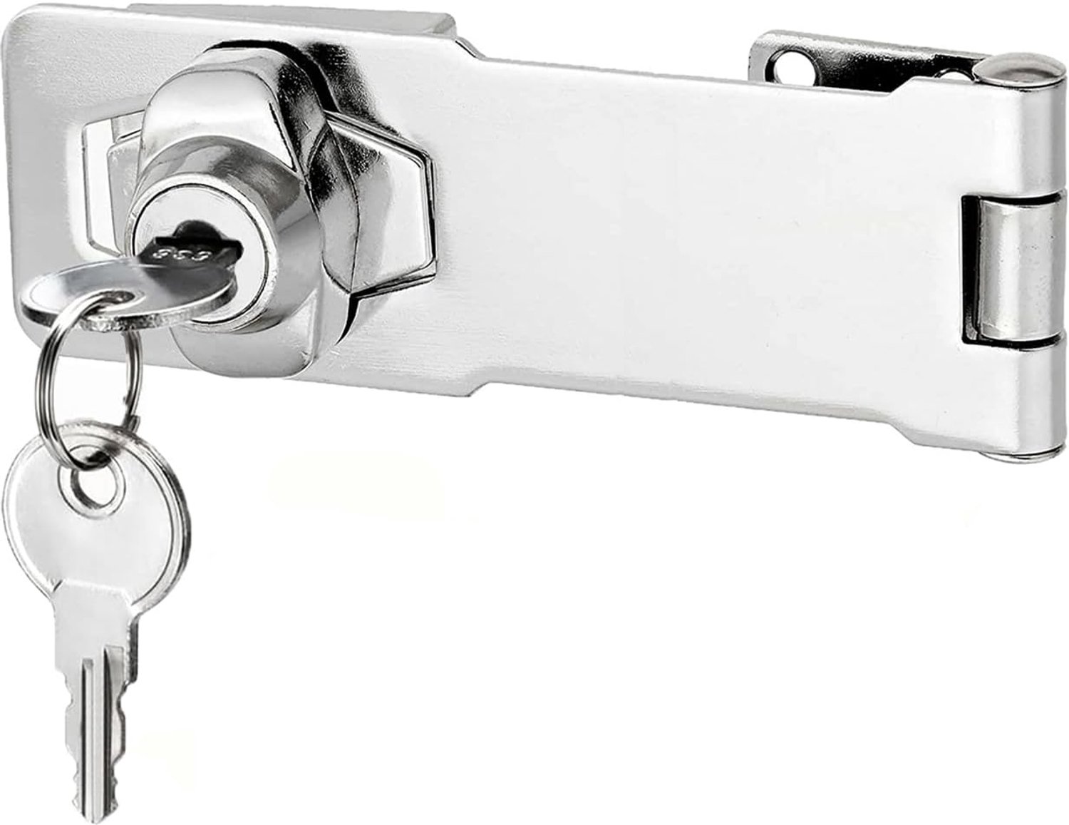 Sleutelsluiten - Hangsloten - Huissloten - Deursluiten - Rechthoekknopsluiten - Kastesluiten - Geschikt voor kastladen - 30*80mm